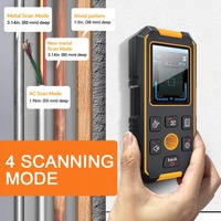NOYAFA Handheld Wall Metal Detector Scanner With Positioning Hole Wooden AC Wires Metal Pipes Rebars Detecting Tool Wire Finder