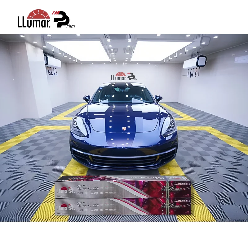 

15*1,52 м/рулон LLuamr ТПУ PPF 8,5 мил защитная пленка для краски глянцевая оригинальная краска терморемонт гидрофобный удар