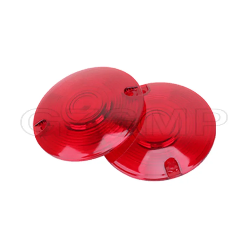 Motorcycle Smoke/Clear/yellow/Red Turn Signal Light Lens Cover 2PCS for Harley Touring Road Electra Glide Road King FLHR Softail