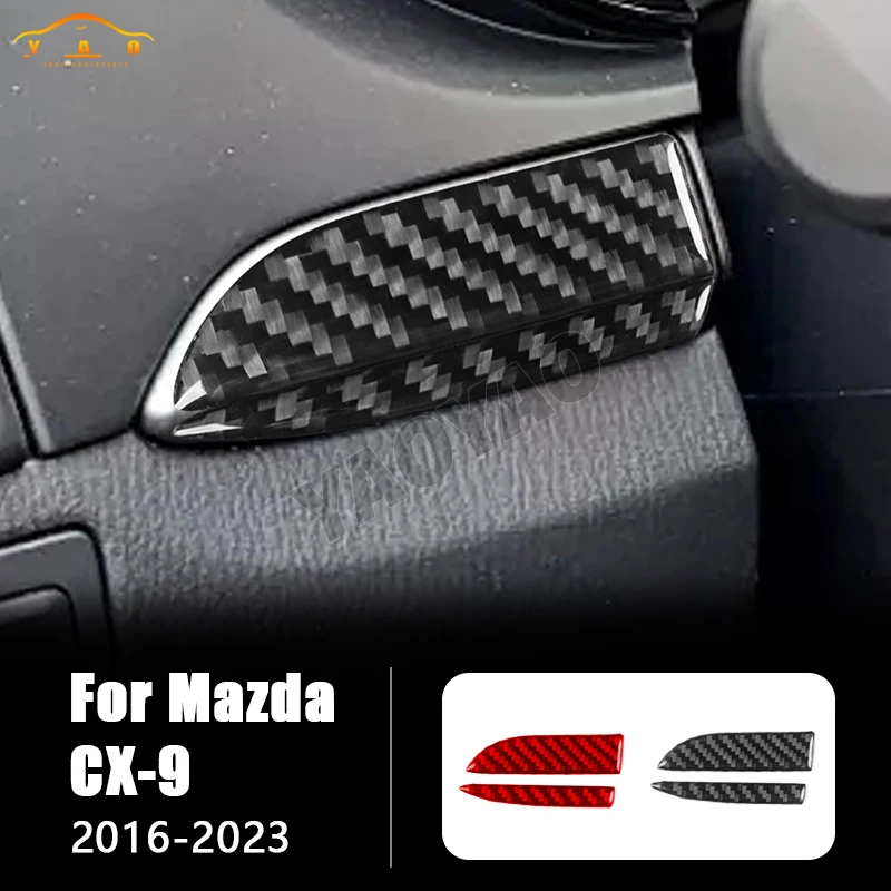 

Carbon Fiber For Mazda CX9 2016-2023 Car Dashboard Panel Decoration Cover Trim Sticker Car Interior Accessories