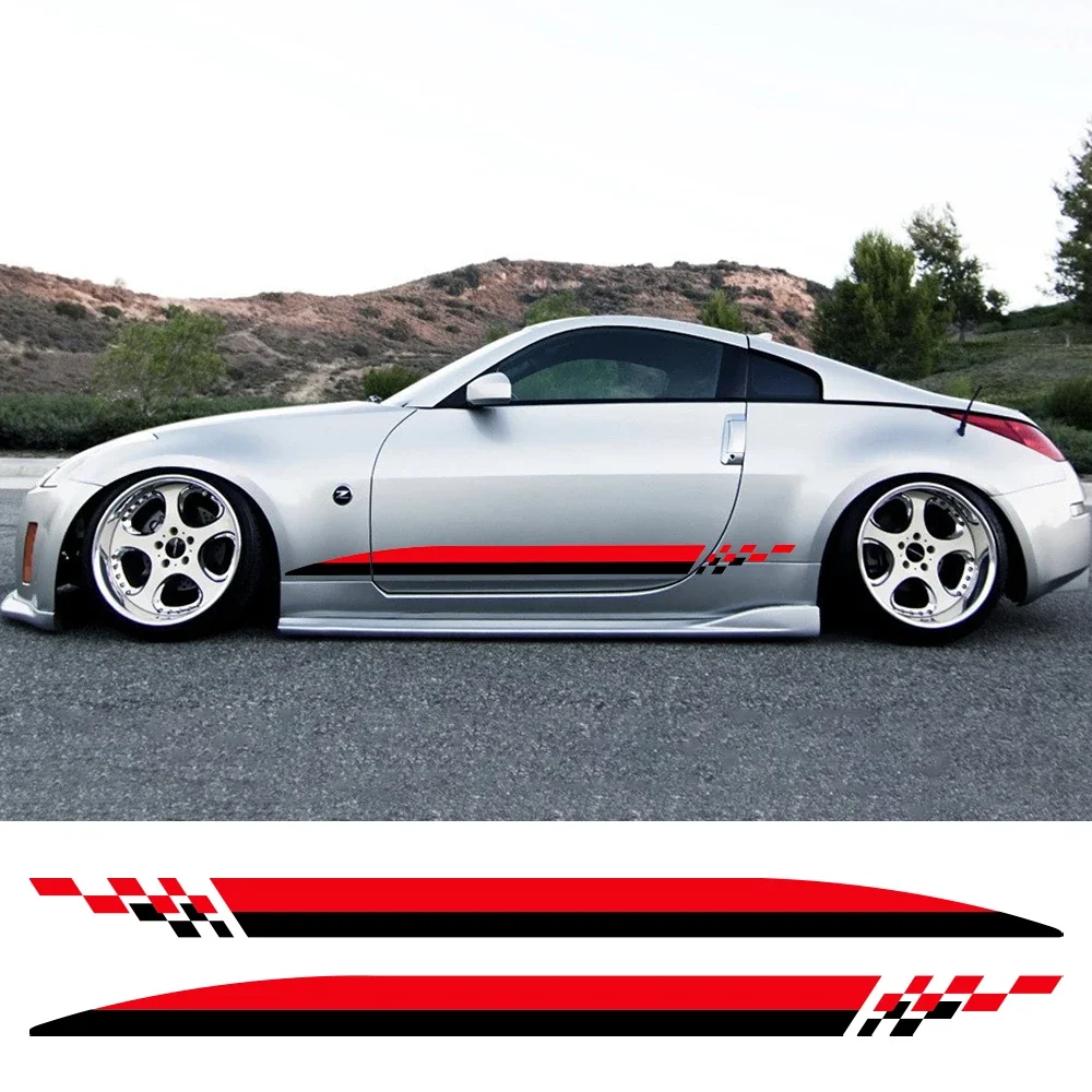 

Car Vinyl Decals Door Sticker Racing Stripes Graphics Decoration Auto Accessories For Nissan Z-Cars 350Z 370Z Fairlady Z33 Z34
