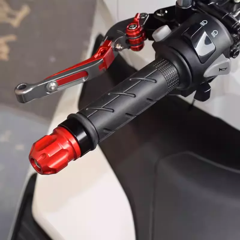 Scooter Handlebar Plug Bar End Weights For ARIIC 318 LK250T LK300T Anti Drop Balance Block CNC Aluminum Modification Accessories