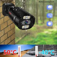 Ultra HD 4K 8MP CCTV PoE IP Camera Security Street Outdoor Indoor Onvif Double Light Human Detection Color Full Night Vision Cam 3