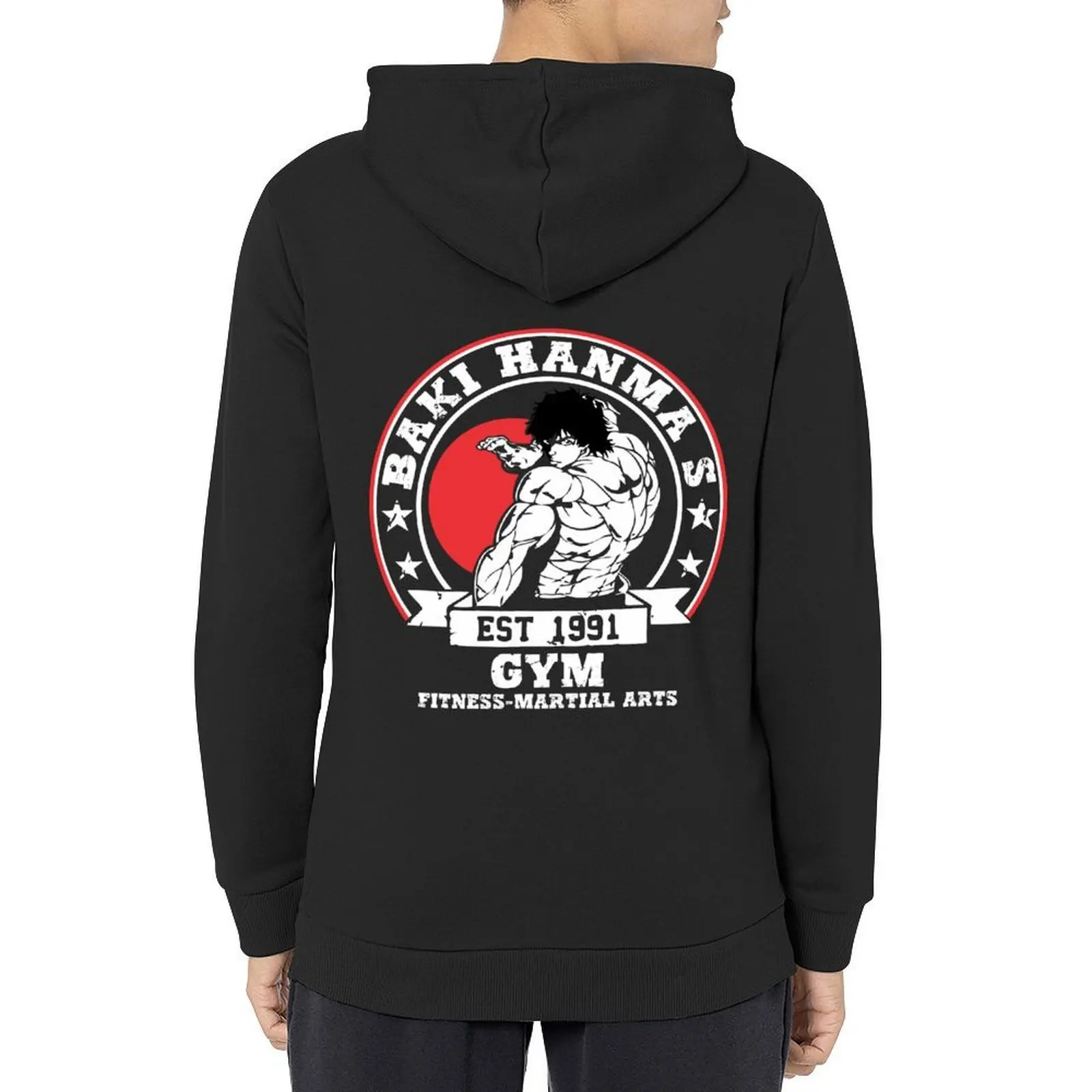 

Baki Hanma GYM Hoodie autumn clothes for men korean autumn clothes men's autumn clothes men's oversize hoodie