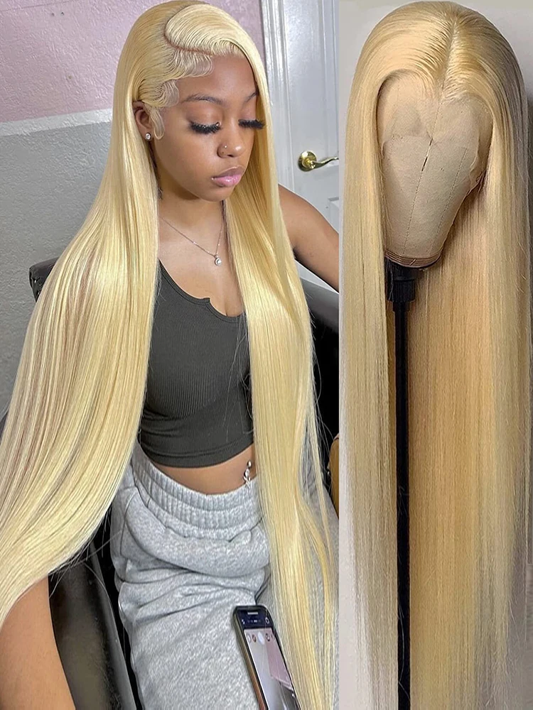 613 Straight Front Lace Wigs 4×4 Glueless wig human hair ready to wear Pre Cut Brazil wig 13×4 13×6 HD lace front human hair wig