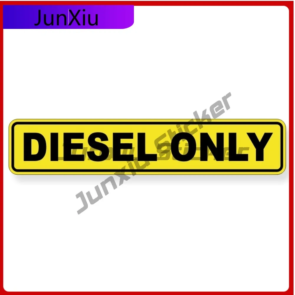 

Diesel Only Vinyl Decal Label Safety Truck Oil Gas Fuel Truck Marker Waterproof Sticker Styling X 500 Motorcycle Bumper Truck
