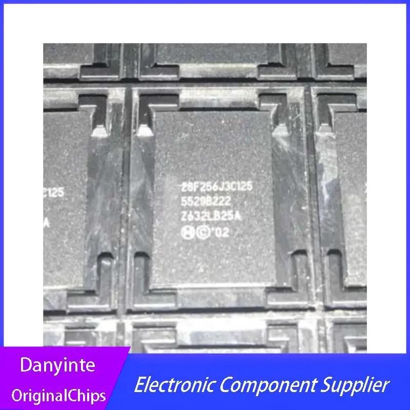 NEW  2PCS/LOT   RC28F256J3C125  28F256J3C125  28F256J3C   BGA-64