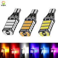 Car Signal Light T15 W16W LED Bulb T10 W5W 4014 LED Lights Canbus No error High Power White Reverse Back Parking Lamps RED Blue