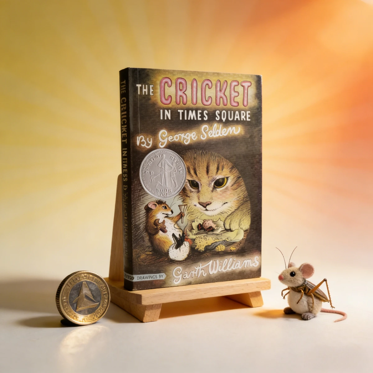 

Крикет на Таймс-сквер | Ньюбери Орден Чести: Классика Джорга Селдена и Гарта Уильямса | Трогательная английская история о животных для детей