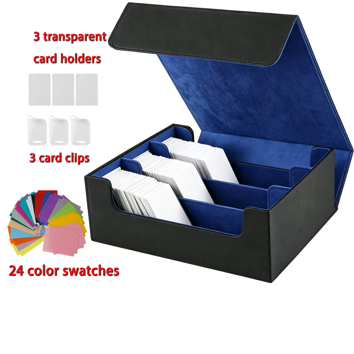 three-row-storage-box-3-fixed-clips-and-24-colored-cards-can-be-used-to-store-and-protect-diy-accessories-inside-the-box
