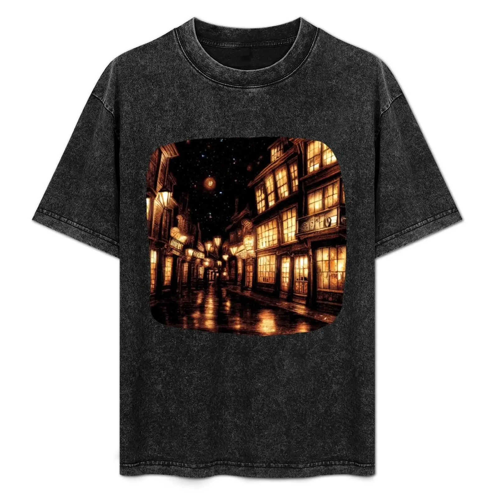 The Alley at Night II - Harry T-Shirt Plus Size Comfort Fit Tee