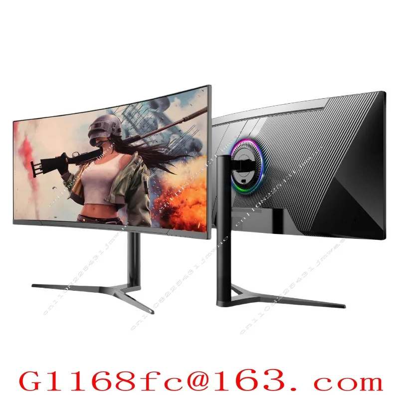 34 Inch Fish Screen 4K240Hz Monitor 165Hz/180Hz Desktop Computer Display Screen for Esports Games