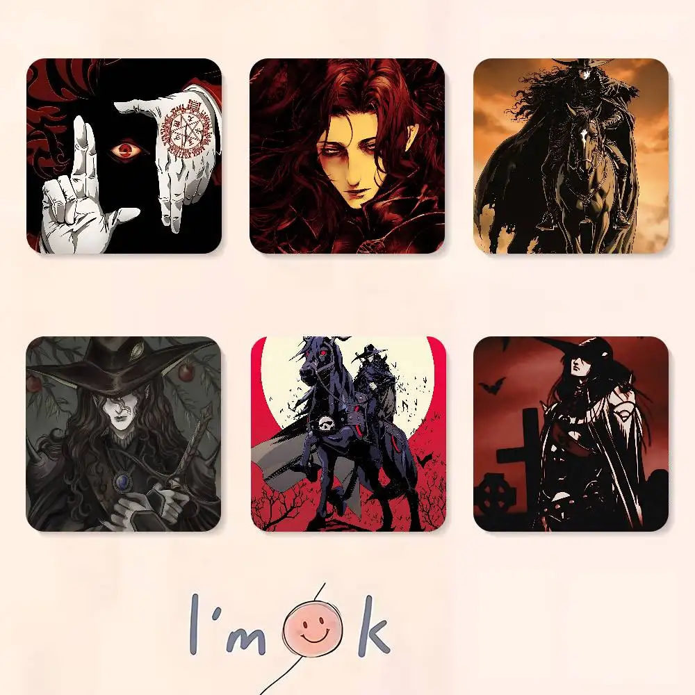 V-Vampire Hunter D Refrigerator Magnets Cartoon Magnetic Personality Decorations Creative Gifts