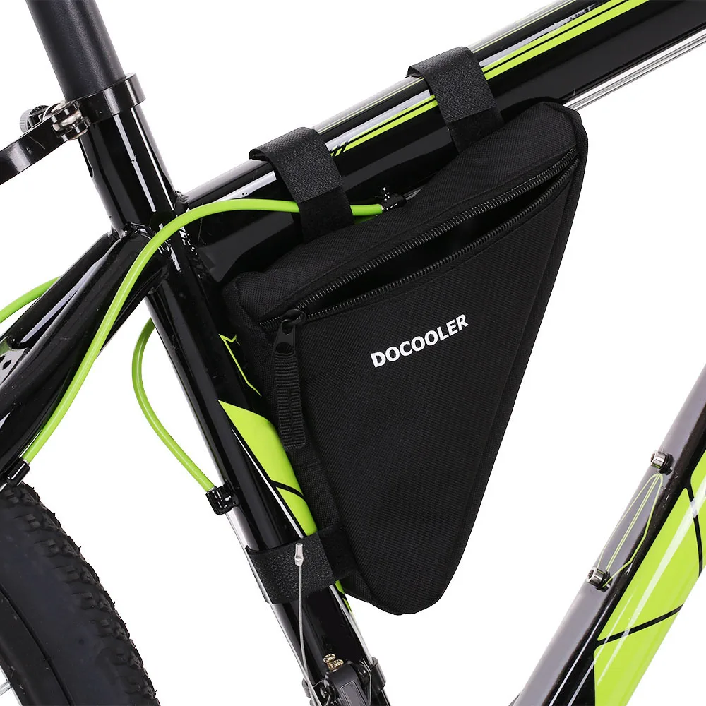 Docooler Triangle Cycling Bag Waterproof Bicycle Front Saddle Tube Frame Pouch Bag Holder Outdoor Sport Triangle Bicycle Bag