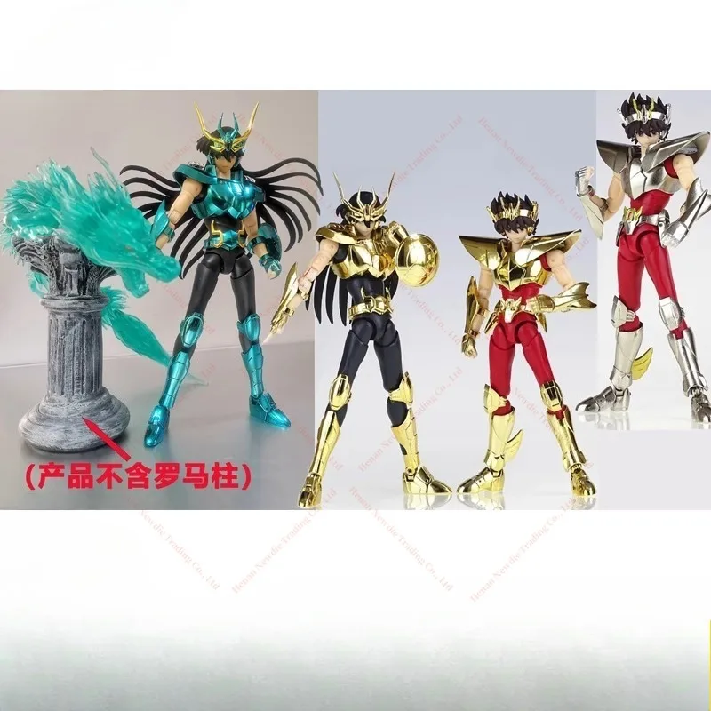 

In Stock KUN MST Newborn Tianma Seiya + Tianlong Emitting Purple Dragon + Shenglong Ba Saint Seiya Myth EX A Moveable Doll
