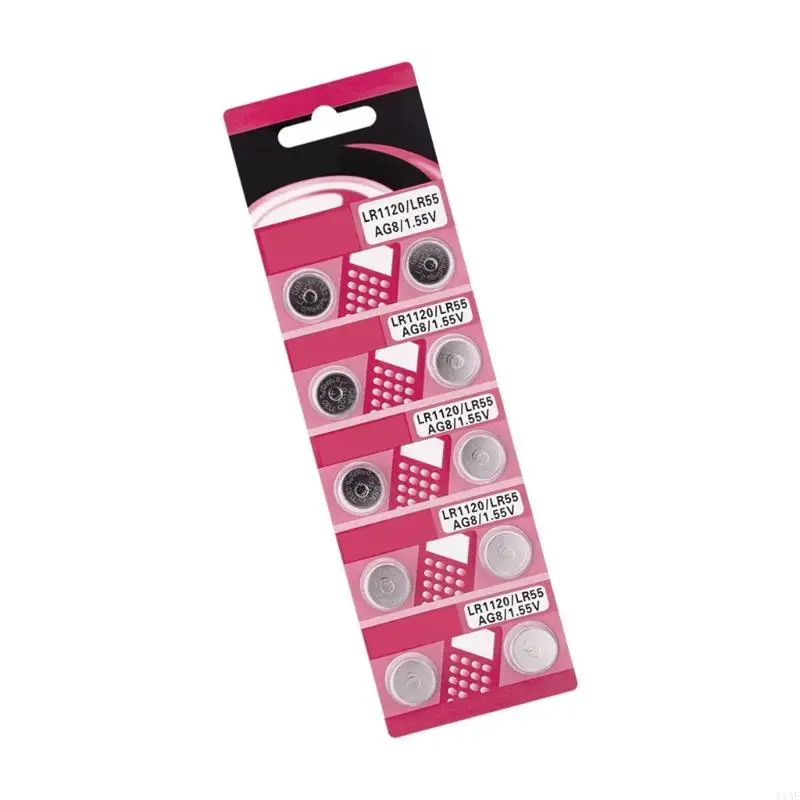 Y1AE AG8 LR1120 Button Cells 10/20Pack With Stable LR1120 Metal Button Batteries For Everyday Electronics Gadgets