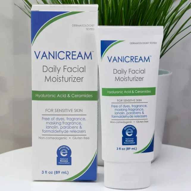 89ml VANICREAM Non-Greasy Renew Skin Cream Brand Hyaluronic Acid Ceramides Cream For Sensitive Skin Daily Facial Moisturizer