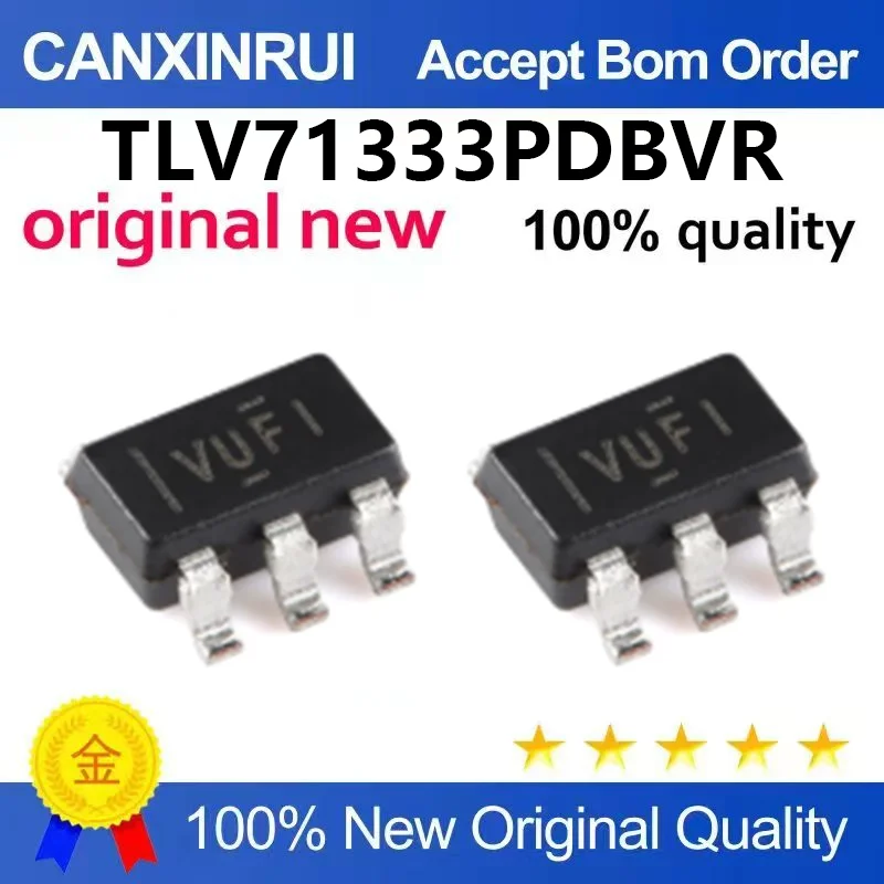 （5pcs-100pcs）Original genuine TLV71333PDBVR SOT-23-5 low voltage drop regulator (LDO) chip