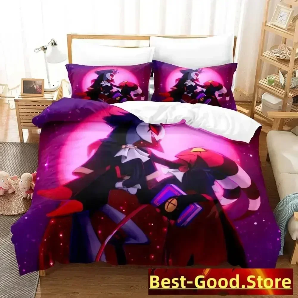 3D Blitzo Boss Bedding Set Duvet Cover Sheet Printed Bed Set Pillowcase Bed Full Queen King Size Comforter Bedroom