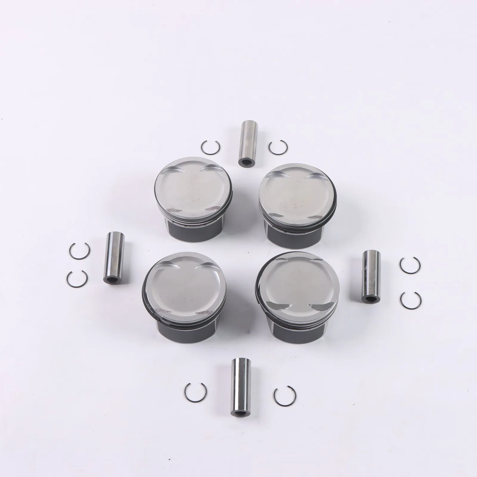 4Pcs Pistons Ring Kit 2710302217 FOR Mercedes-Benz C200K W203 W204 A209 2002-2009 1.8L