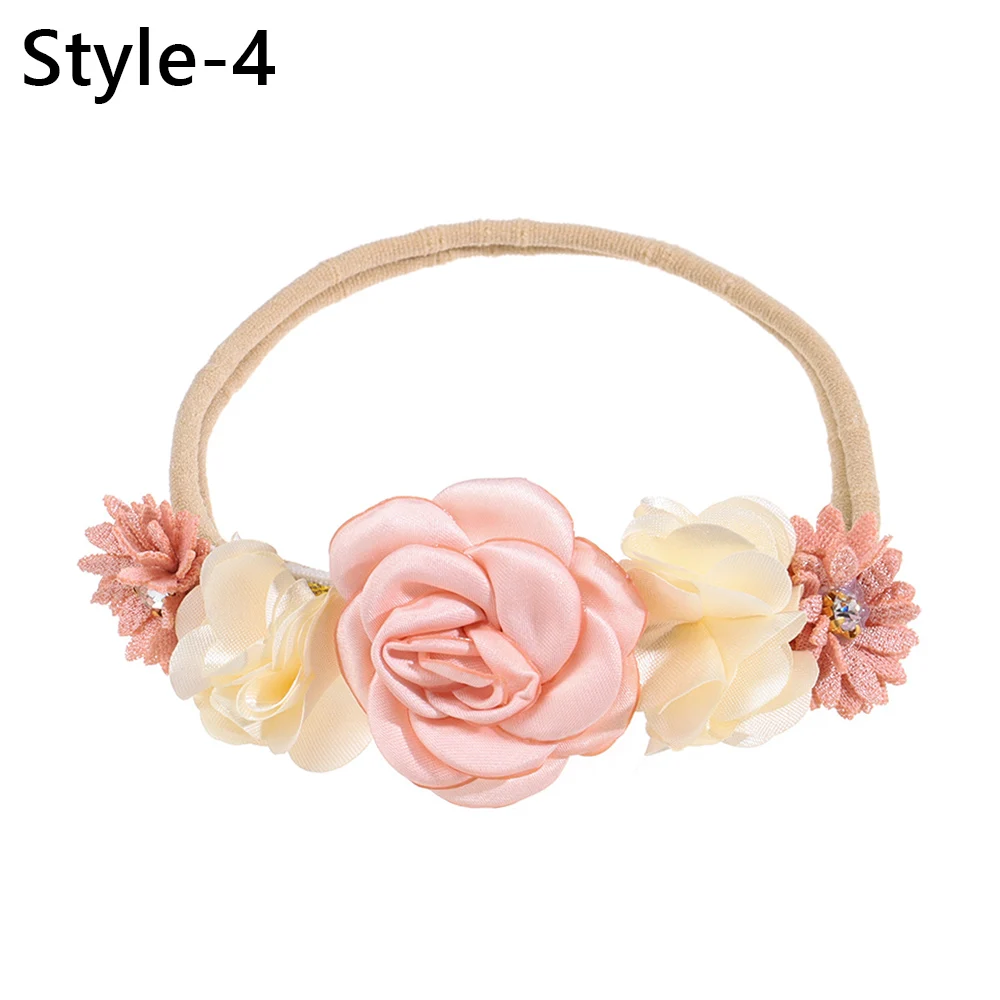 

Gift Headwear Newborn Hair Decor Flower Headband Petals Hairpins Hair Clips