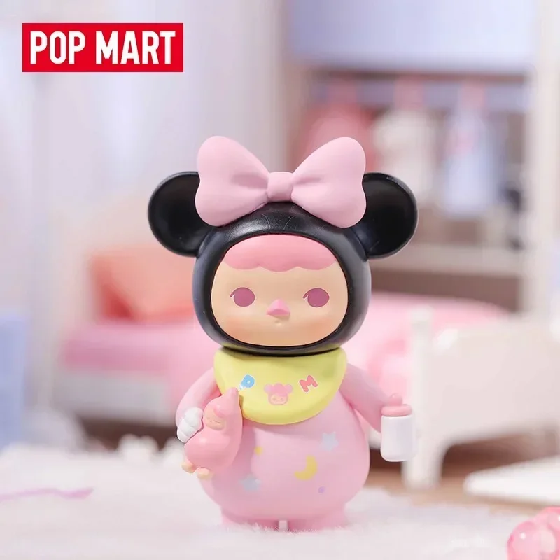 

POP Mart PUCKY Mickey Family Series слепая коробка Mystery Box Kawaii украшения фигурки домашний декор настольная модель куклы подарок для девочек
