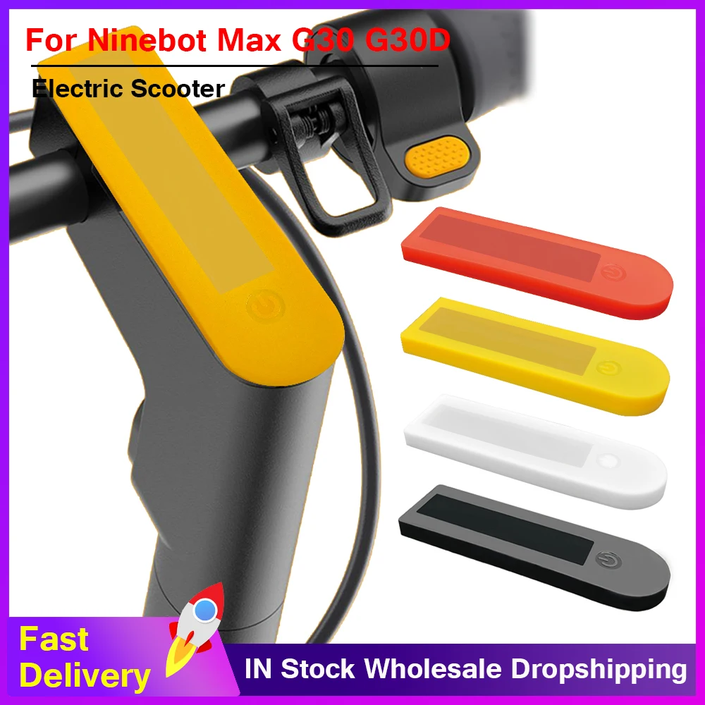 Max G30 Dashboard Display Silicone Case For Ninebot KickScooter G30 G30D Electric Scooter Waterproof Dirt-resistant Panel Cover