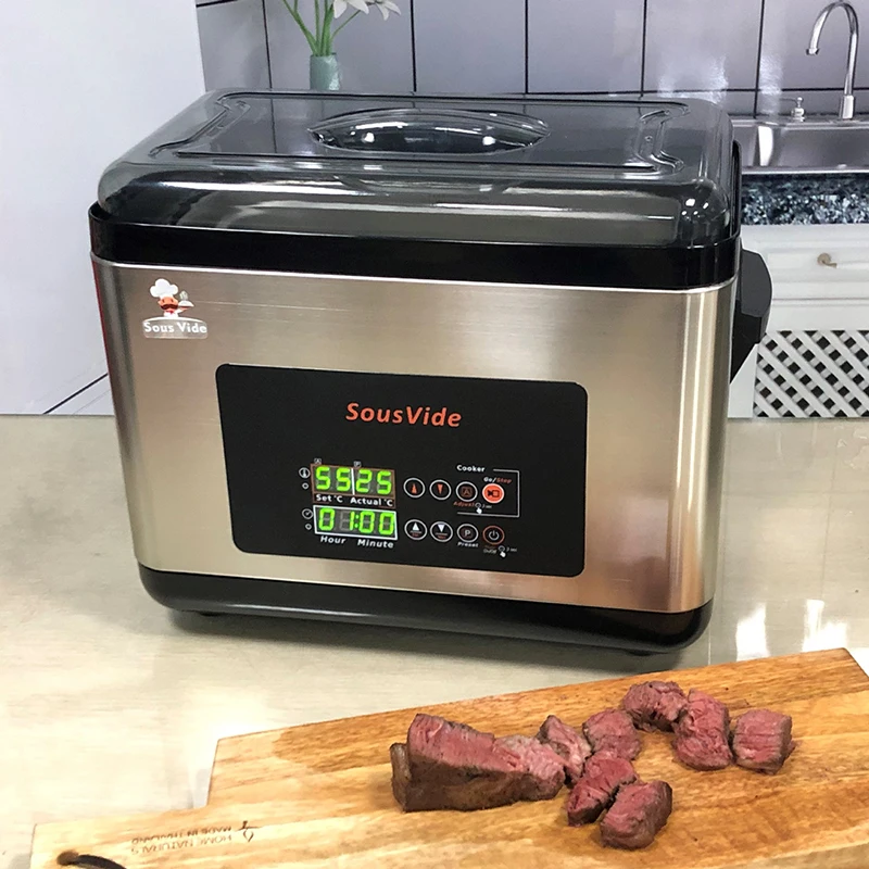 

SVQ6LA 500W Circulator Vacuum Slow Cooker Low Temperature Steak Machine Household Sous Vide Slow-Boiling 6L Capacity