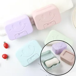 Face Soap Box Travel Portable Soap Case Waterproof Convenience Toilet Bathroom Cute Storage Dish Tray