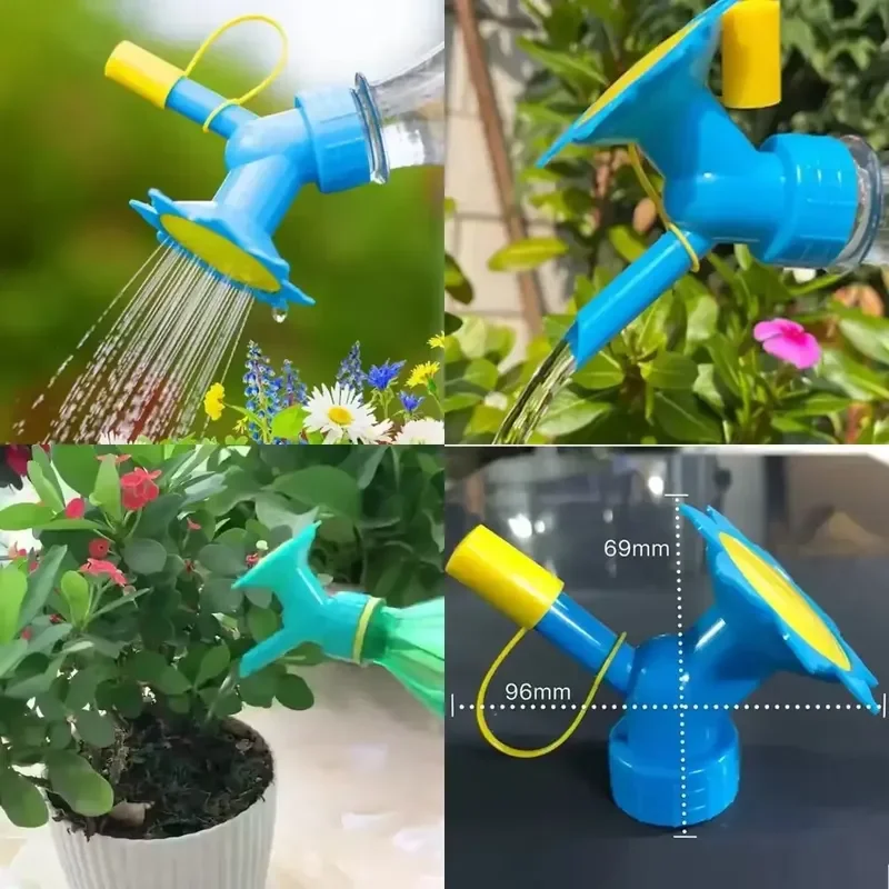2026 Latest Portable Garden Watering Sprinkler Nozzle for Bottle Watering Can Flower Waterer Lawn Irrigation Tool Outdoor