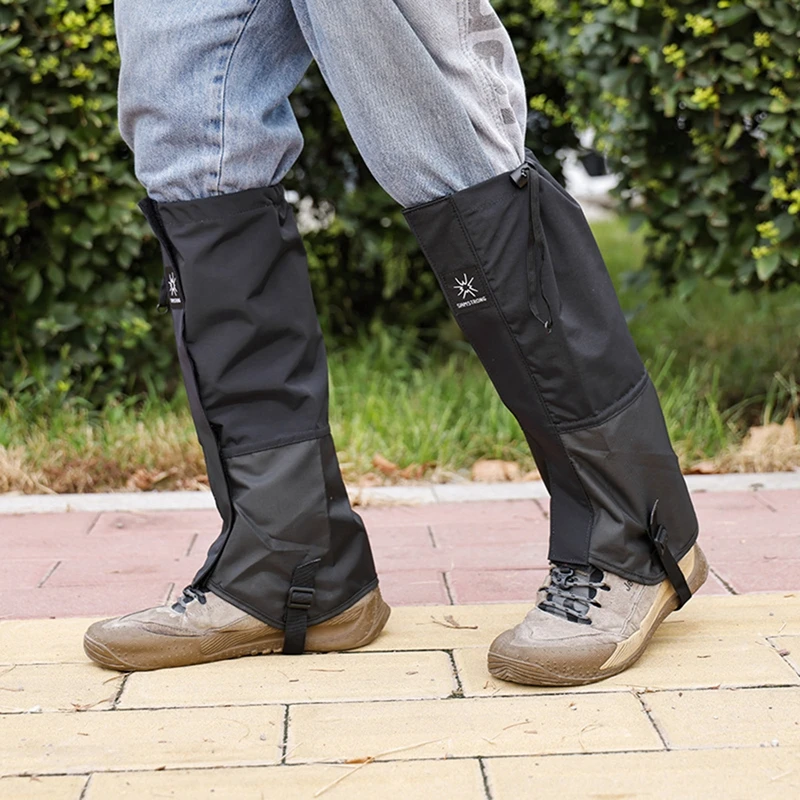 Outdoor Waterproof Leg Gaiters - Thermal Snow Covers for Hiking/Camping (Unisex)