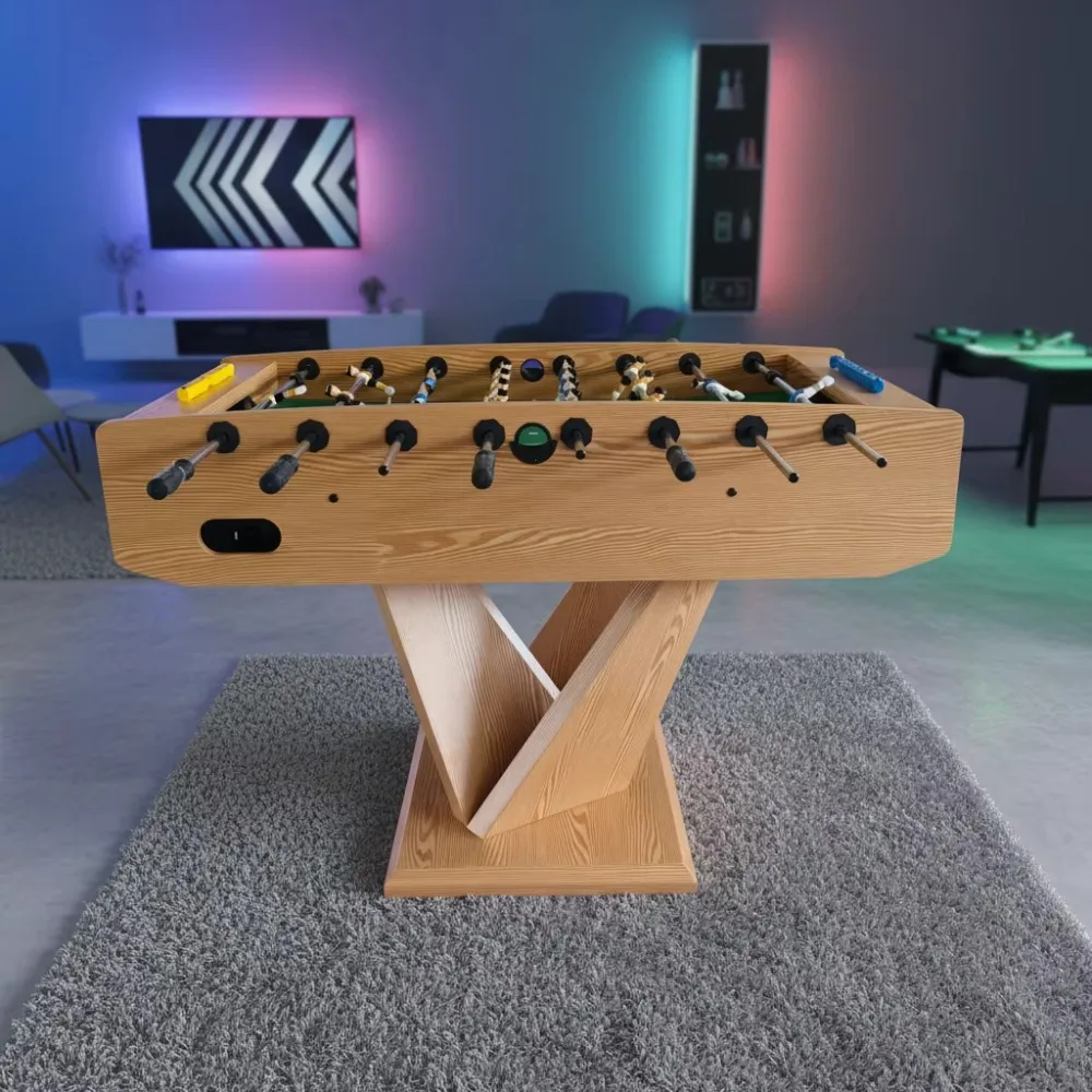 Handle Football Soccer Toy Game Sportcraft  Solid Wood Football Table Indoor Sports Foosball Table Hand Football Table Soccer