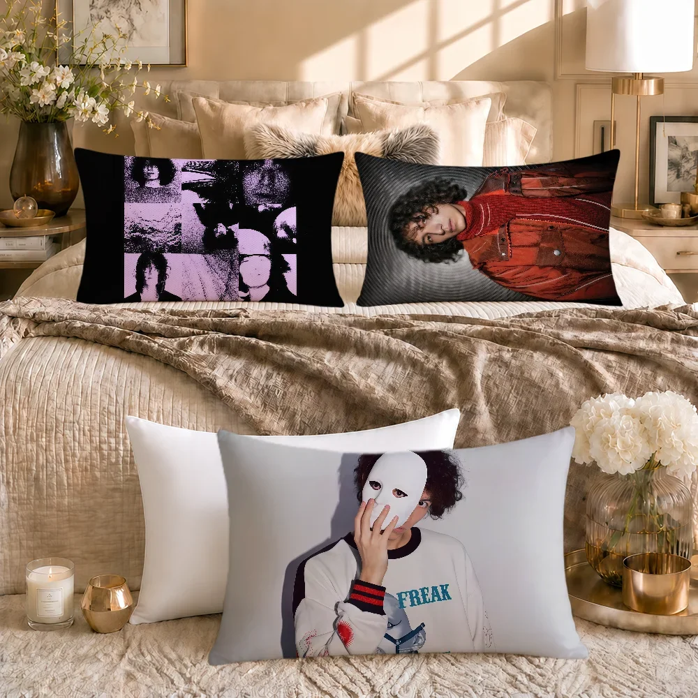 Cushion Cover Soft Rectangle Pillowcover Urban Home Singer Sofa Sub Living Room Decor Dorm Bedside Hogar Pillowcase Gift
