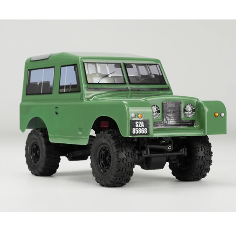 Carisma 1/24 Land Rover Electric Remote Control Car Professional Climbing Car Four-Wheel Drive Car Model Car Slow Climbing Car