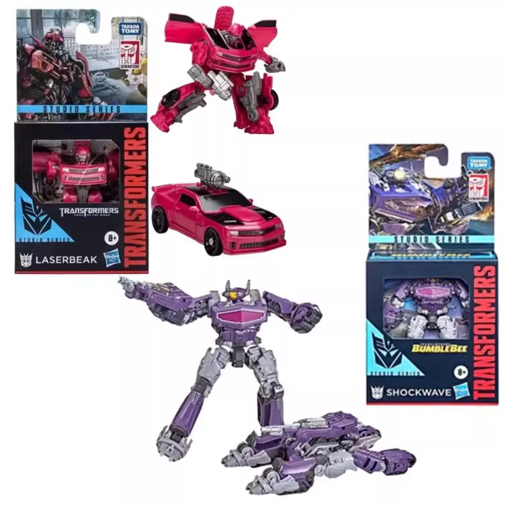 En stock: Figura de acción de robot de la serie SS de Transformers 3, Shockwave Laserbeak Pink Bee, juguete, modelo, regalo