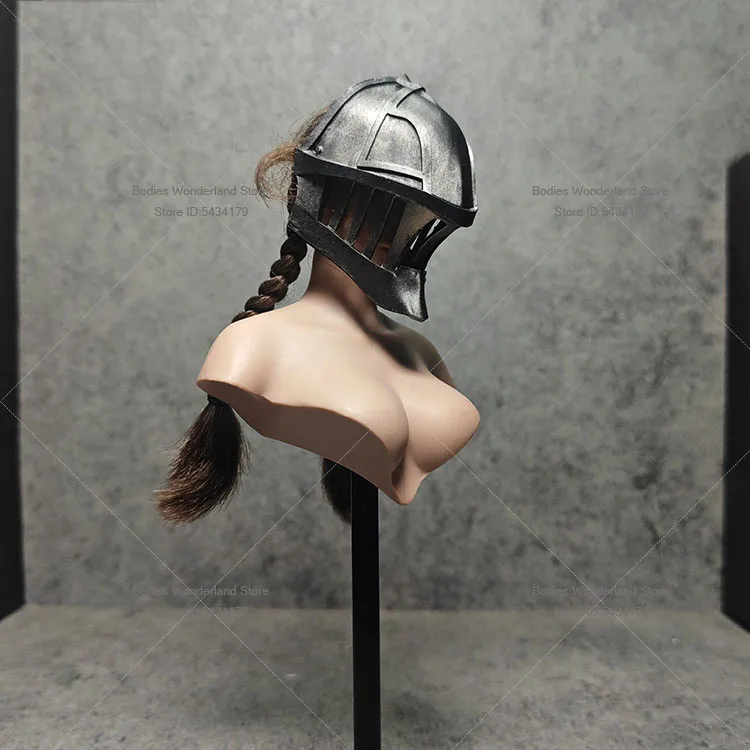 In Stock 1/6 1/12 Scale Soldier Accessories Mini Helmet Mask Medieval Roman Helmet For 6inch 12inch Action Figure Doll - view 5