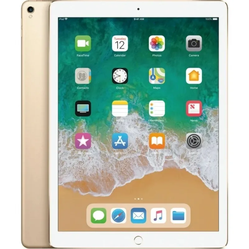 Original Apple iPad Pro 12.9'' 2017 Unlocked iPad 2nd Gen Wifi+Cellular ROM 64GB RAM 4GB 10,891 mAh 12MP IPS LCD iOS 10.3.2