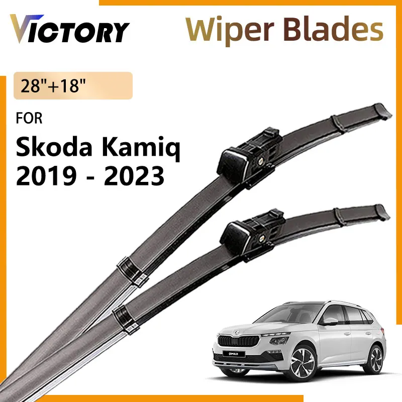 2x For Skoda Kamiq 2019 2020 2021 2022 2023 NW4 Accessories Car Front Wiper Blades Windshield Windscreen Window Brushes 28