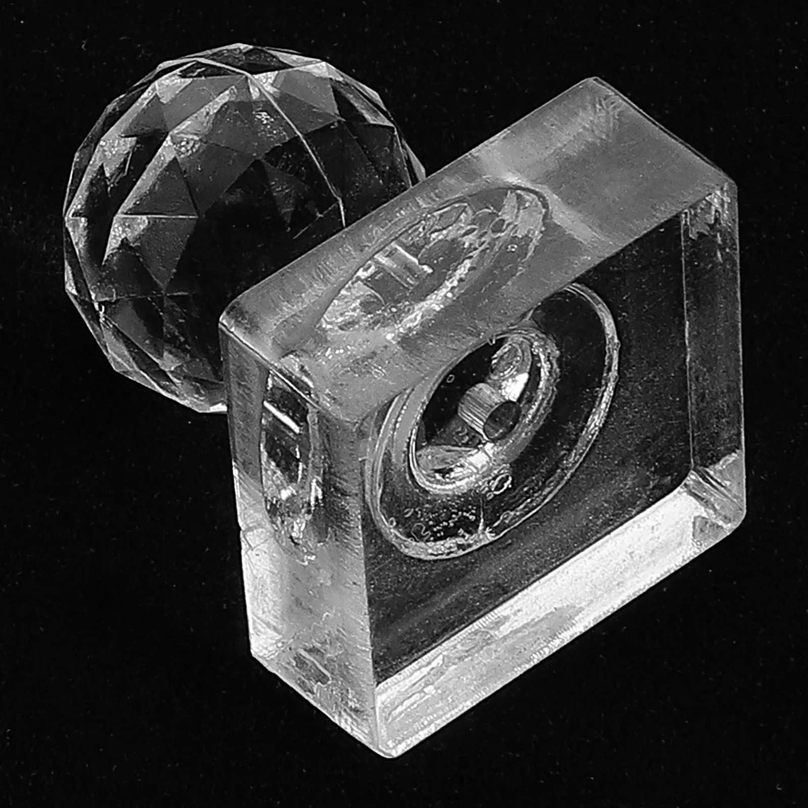 2 قطعة مجموعة أدوات الضغط على ظلال العيون قوالب مستديرة مربعة DIY بها بنفسك ماكياج الضغط أحمر الخدود تمييز إصلاح ظلال العيون لوحة لوازم