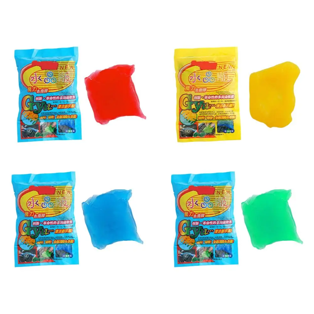 كريستال تنظيف الغراء لسيارة فتحات الهواء تنفيس الهواء لوحة المفاتيح الكمبيوتر الأوساخ مزيل الغبار هلام ماجيك أداة التنظيف الداخلي للسيارة