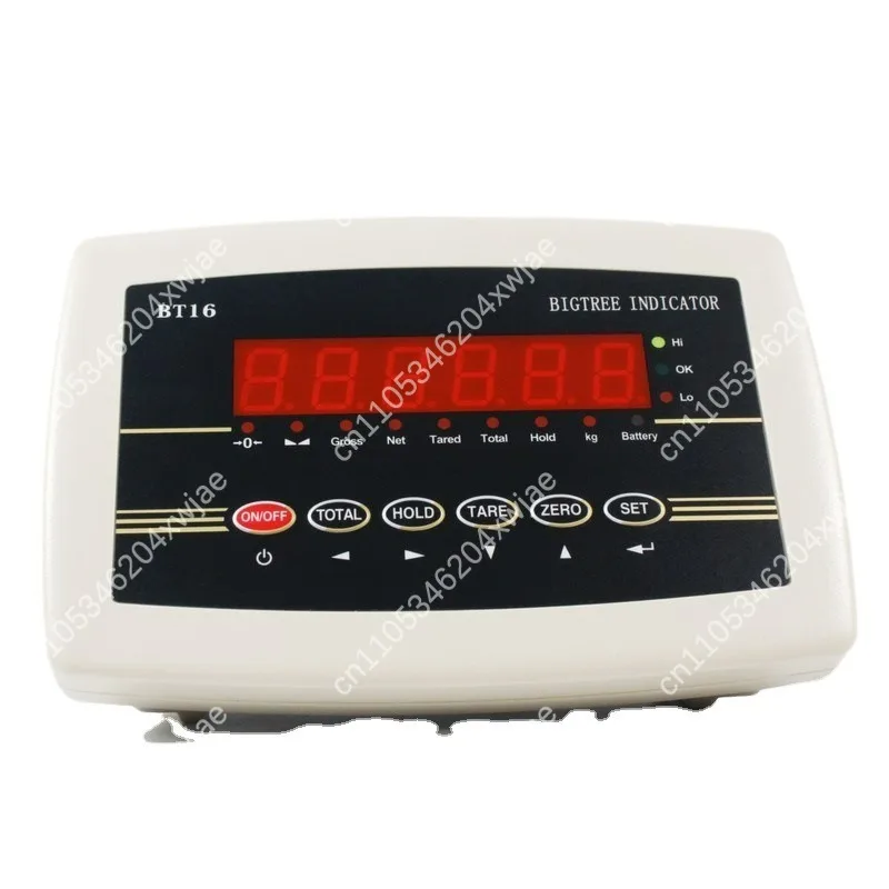 Professional BT16 Digital Weighing Scale with Auto Tare and LED Display, High Precision Electronic Balance for Trade