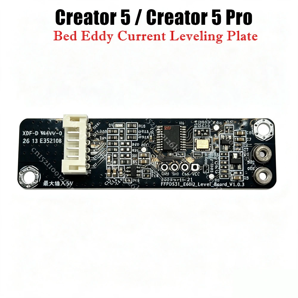 Original Bed Eddy Current Leveling Plate For Flashforge Creator 5 / Creator 5 Pro 3D Printer Parts