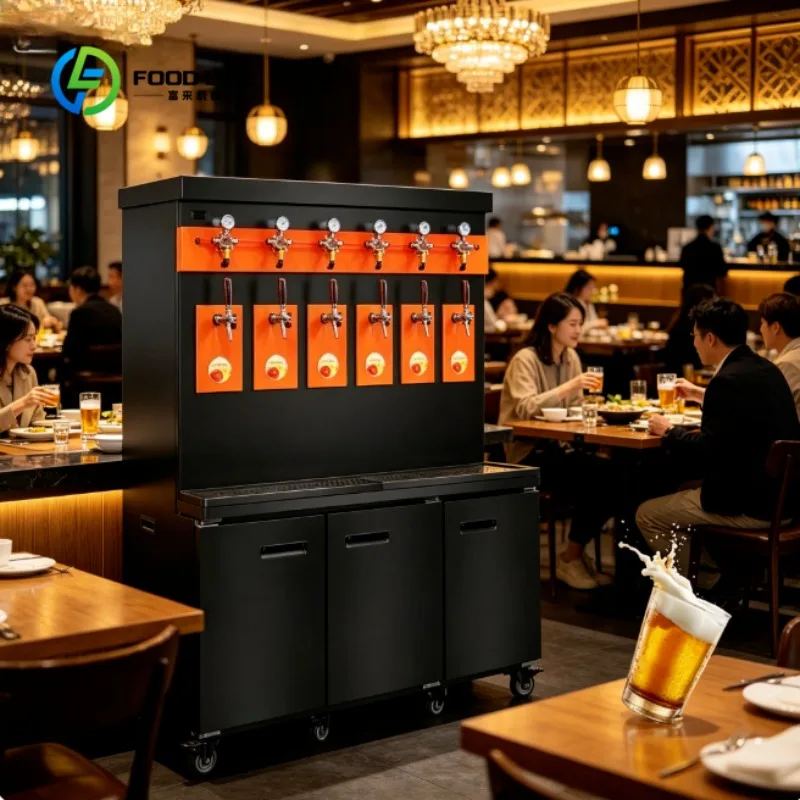 Commercial Draft Beer Dispenser Home Kegerator with Regulation for Bars, Restaurants and Beer Events