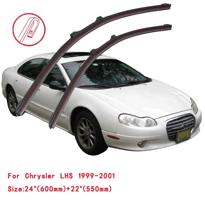 

For Chrysler LHS 1994-2001 Car Windshield Wiper Blade Front Windscreen Brushes Washer Accessories Cleaning Replacement Parts