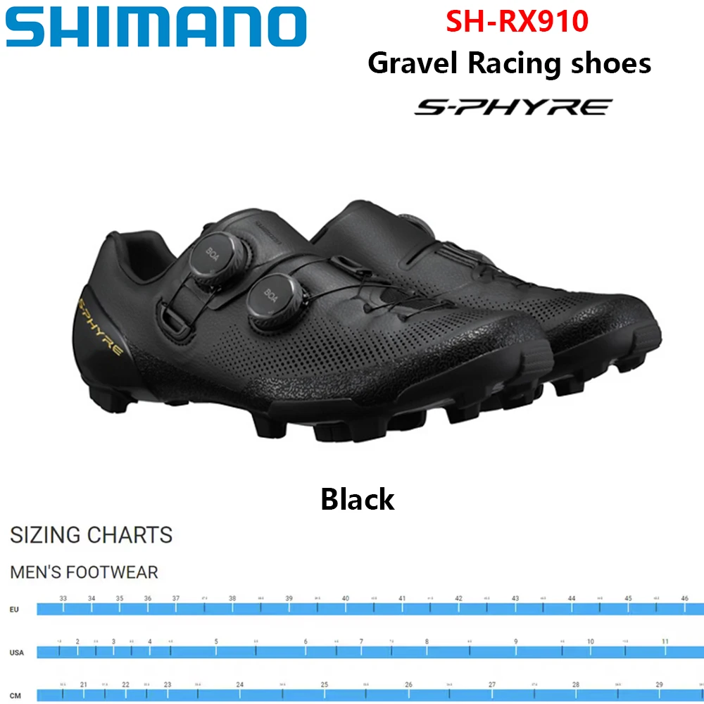 SHIMANO RX9 RX910 Grind Racing Schoenen S-PHYRE RX910 Off Road Competitie zelfsluitende Fietsschoenen