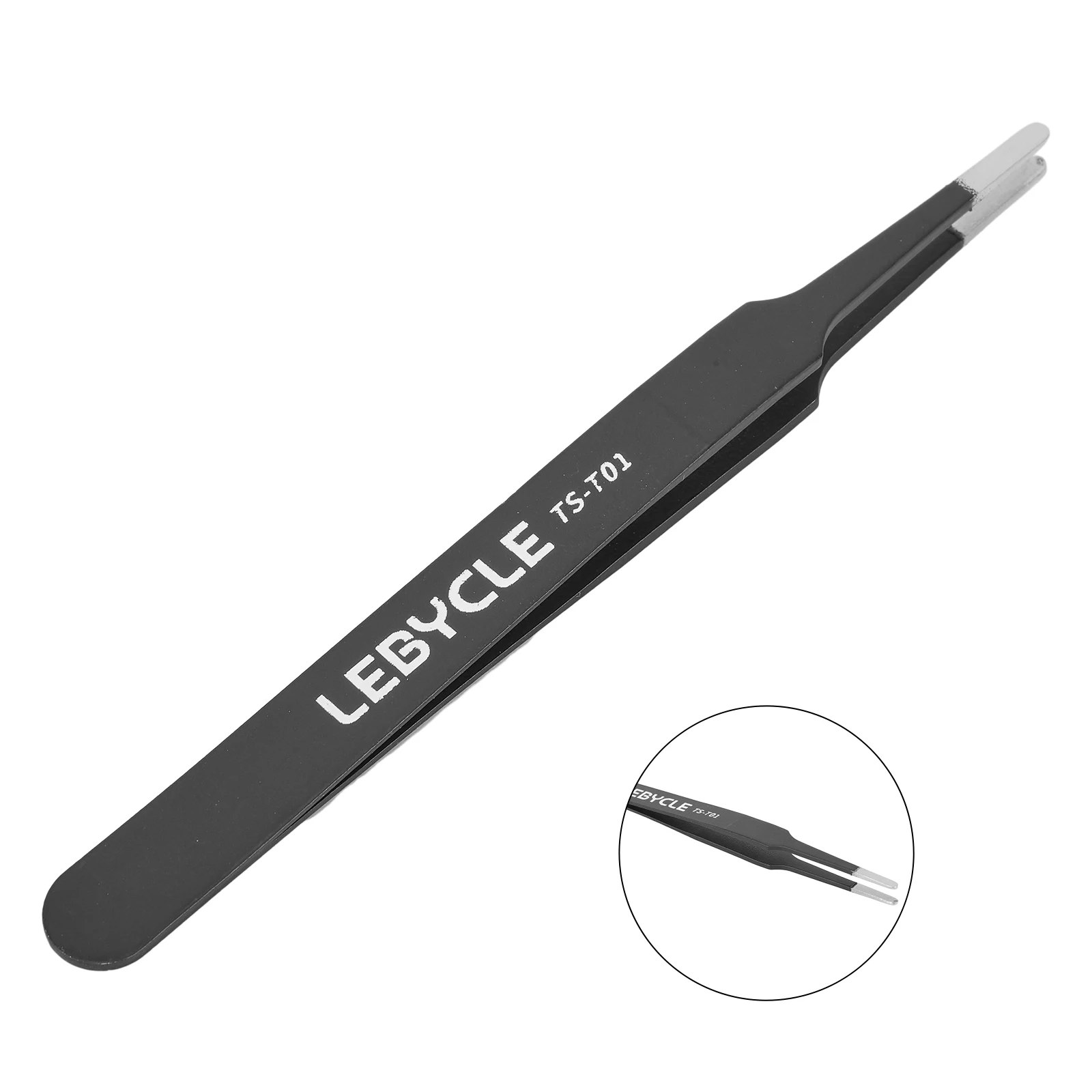 Brand New High Quality Tweezers 122*11mm Ball Headset Bike Bicycles Practical Repair Tool Stainless Steel Ball Bearings Black