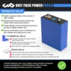 Lifepo4 バッテリー 280AH 4 個充電式リチウムイオン電池リン酸塩セル DIY12V 24V 48V 太陽電池ボートゴルフカートに適した 2