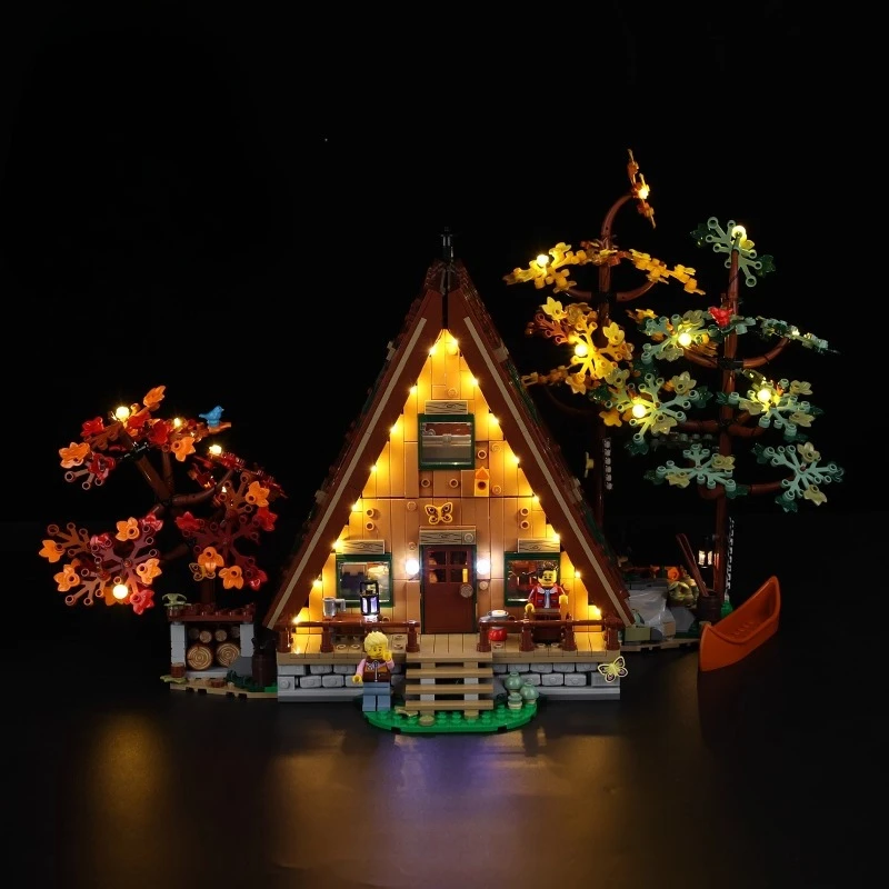 

No Model LED Lighting Set Suitable for LEGO A Frame Cabin 21338(Excluding Building Blocks)