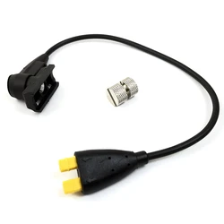 Black ABS Go Further And Faster On Your For Tongsheng TSDZ2 Bike With This High Performance Speed Sensor Extension Cable