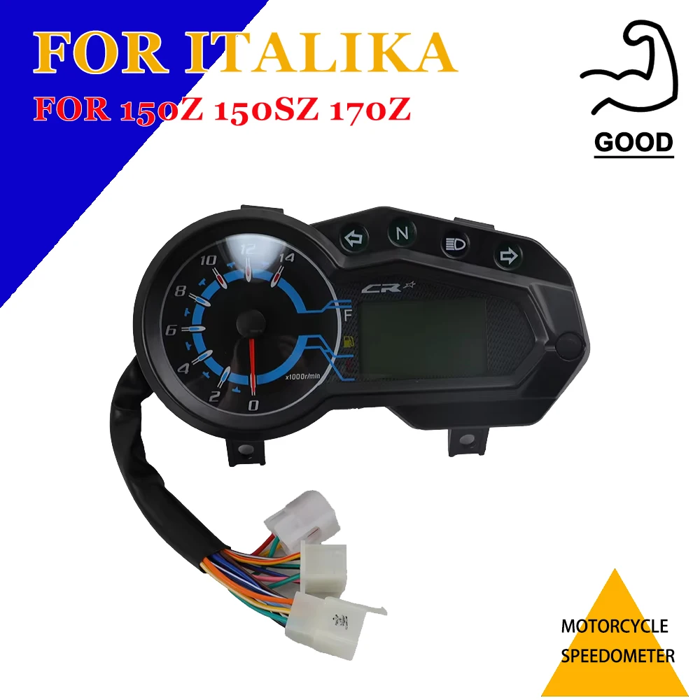 

Upgraded LED Digital Dashboard Speedometer Fuel Gauge Motorcycle Meter For Italika 150Z 150SZ 150SZ Mexico 170Z Accessories